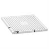 R-PV-501010-50-20R - 1/4-20 multi-hole acrylic plate, 0.47 in &#215; 10 in &#215; 10 in