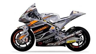 Renishaw sponsored TransFIORmers Moto2 motorcycle